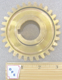 3116 BRASS GEAR EARTHQUAKE TILLER AND OTHERS FM173/WH2T-SH3