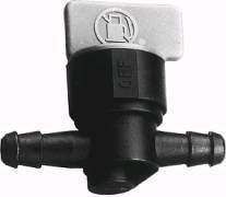 49920 COLEMAN POWERMATE FUEL VALVE USED ON GENERATORS IN LINE PLASTIC FM4/WH3