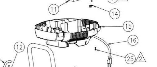 142-0219 SHROUD, BOTTOM SANBORN