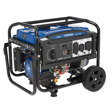 6075716 Portable Dual Fuel Generator, 4500 Watts POWERHORSE