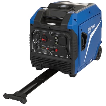 6075679 Powerhorse, 5000 Surge Watts, 4000 Rated Watts, 120V, 58dB Quiet Run, Gasoline or Propane, CO Shutdown POWERHORSE