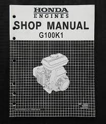 61ZG000 SERVICE MANUAL G100K1 HONDA WH3