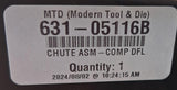 631-05116B CHUTE ASSEMBLY COMPLETE MTD/CRAFTSMAN