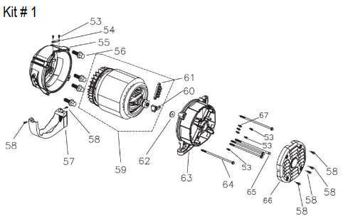 795250 GENERATOR HEAD ASSEMBLY  POWERHORSE/NORTHSTAR