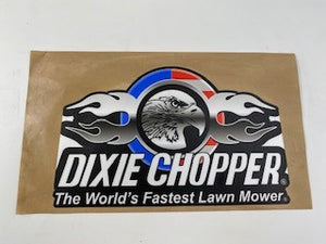 800905 DECAL ENGINE GUARD DIXIE CHOPPER