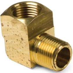 140606 BRASS STREET ELBOW 3/8" PW SM