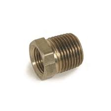 140406 BRASS, BUSHING, 1/2" MPT X 1/4" FPT PW SM