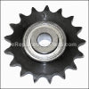 C100043 SPROCKET, #40X17X1/2 IDLER CLASSEN