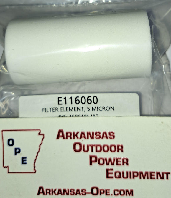 E116060 FILTER ELEMENT, 5 MICRON SANBORN W4