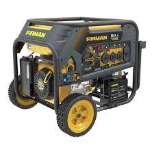 H07552 DUAL FUEL 9400, 7500W E/S GAS OR PROPANE W/WHEEL KIT GENERATOR FIRMAN