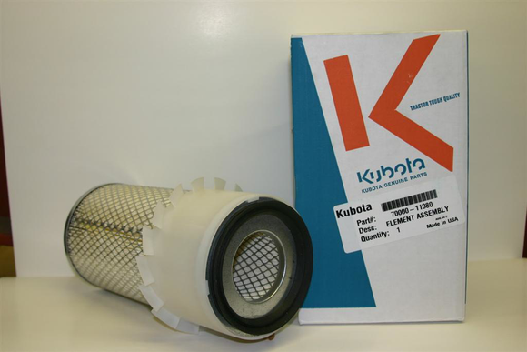 70000-11080 AIR FILTER KUBOTA BX1/WH3