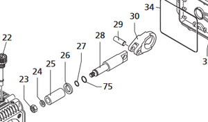 1080401 BACK UP RING REF 75 ANNOVI REVERBERI