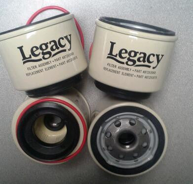 87253070 LEGACY 4 PACK  SPIN ON FILTER  COMPARE TO RACOR R12T FM695