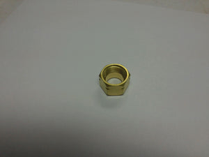 058-0016 COMPRESSION NUT WITH SLEEVE FOR 1/2" TUBE SANBORN FM318