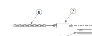 259812 CHAIN, 13 LINK #6 BIG DOG