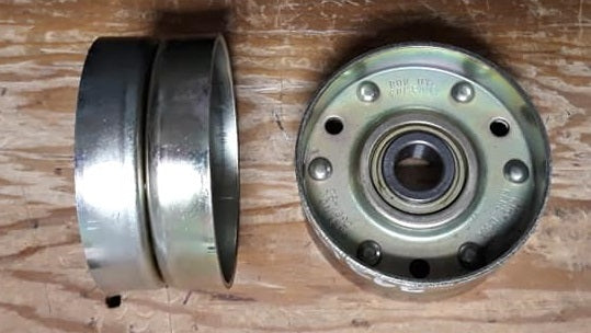 26FI-52 1/2 INCH / 5/8 INCH I.D. DON DYE PULLEY TWO SHOWN SOLD EACH FM855