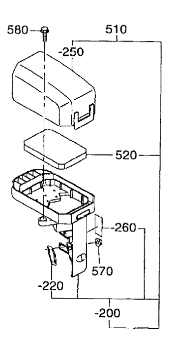 279-32611-40 AIR CLEANER ASSEMBLY ROBIN SUBARU