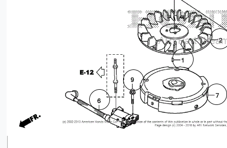 30500-Z8B-912 IGNITION COIL REF  5 HONDA