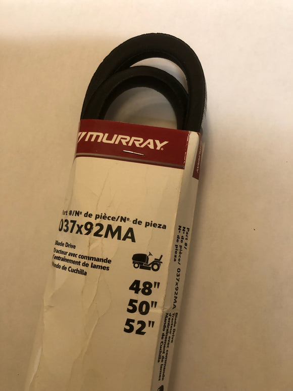 37X92MA SECONDARY BELT REPLACES 7769223 STANLEY/MURRAY