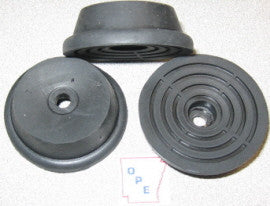 0001 047774 047774SRV RUBBER FOOT USED ON COLEMAN POWERMATE GENERATORS SINGLE ////  THREE SHOWN, SOLD EACH FM 45 WH-2-1