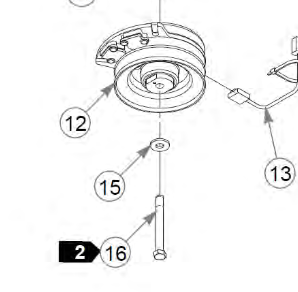 604271 CLUTCH BOLT REF 16 BIG DOG