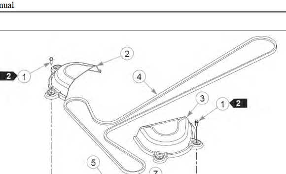 605254 PULLEY COVER BIG DOG