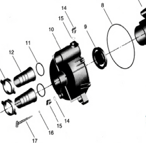 61-130 PUMP OUTER HOUSING REF 10 YAMAKOYO