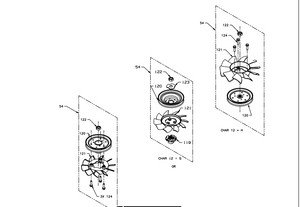 70770 FAN/PULLEY KIT HYDROGEAR