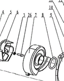 781263 VOLUTE REF 7 3 I NCH PUMP NORTHSTAR