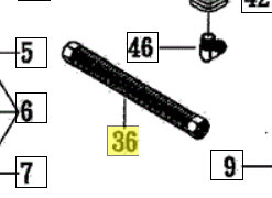 789370 EXHAUST TUBE REF 36 NORTHSTAR