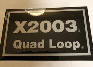 800074 DECAL - X2003 QUADLOOP DIXIE CHOPPER WH2