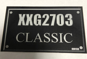 800138 DECAL XXG2703 CLASSIC DIXIE CHOPPER WH2