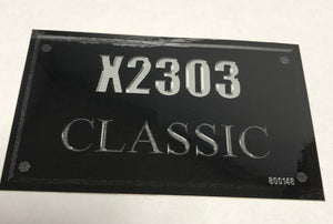 800148 DECAL X2303 CLASSIC DIXIE CHOPPER WH2