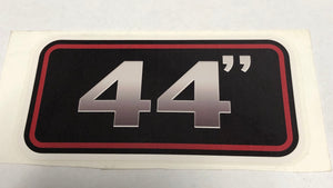 800196 DECAL DECK 44" DIXIE CHOPPER WH2