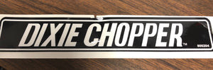 800204 DECAL DIXIE CHOPPER