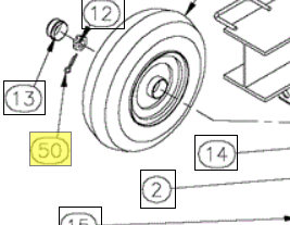 82140 COTTER/CLEVIS PIN REF 50 NORTHSTAR