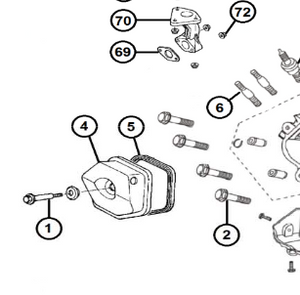 98-205 OVERHEAD VALVE GASKET REF 5 YAMAKOYO