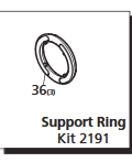 AR2191 2191 SUPORT RING 3 PIECE KIT OF 2760220  AR NORTH AMERICA