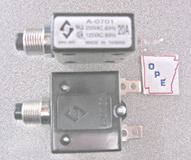 75207GS CIRCUIT BREAKER 20 AMP BRIGGS // SAME AS 75207 GENERAC  two shown sold each  FM251/WH2T