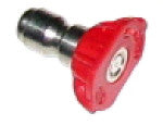 PRESSURE WASHER SPRAY NOZZLE RED 00030 0 DEGREE SIZE 030