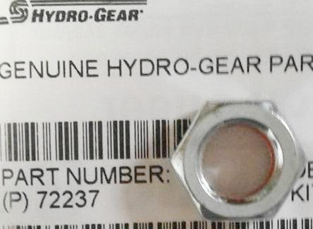 72237 NUT HYDROGEAR  REPLACES 51244 AND 44133