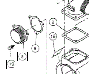 IZ0115584 FLANGE PACKING REF 8 NORTHSTAR