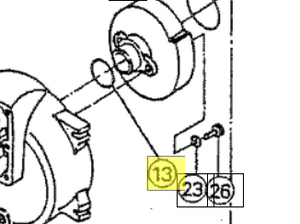 IZ0115676 O-RING REF 13 NORTHSTAR NS8/WH2T