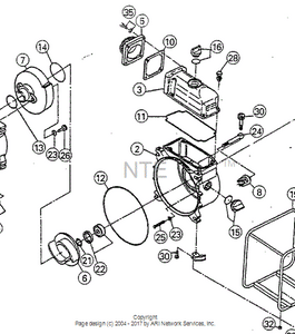 IZ0115579 FRONT COVER PACKING 2 INCH REF 12 NORTHSTAR