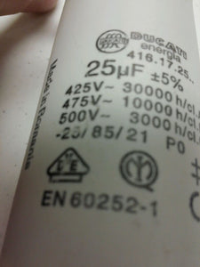 MA307498 307498 CAPACITOR 25mf NORTHSTAR 307498 FM77/NS5/WH2-PH