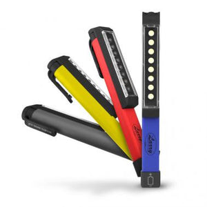 THE LARRY  8 LED Work Light  4 MULTIPLE COLORS SHOWN, SOLD EACH     YELLOW