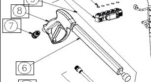 780455 QUICK COUPLER REFERENCE 7 ONLY //  QUICK COUPLER INLET ON GUN NORTHSTAR