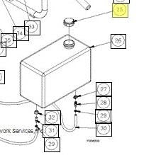 202725 KELCH 202725 FUEL CAP UNMARKED MULTI-PURPOSE  REFERENCE 25 SHOWN FOR FUEL TANK