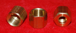COMPRESSION NUT 1/2" 3 SHOWN SOLD EACH USE WITH 1/2" COPPER TUBING