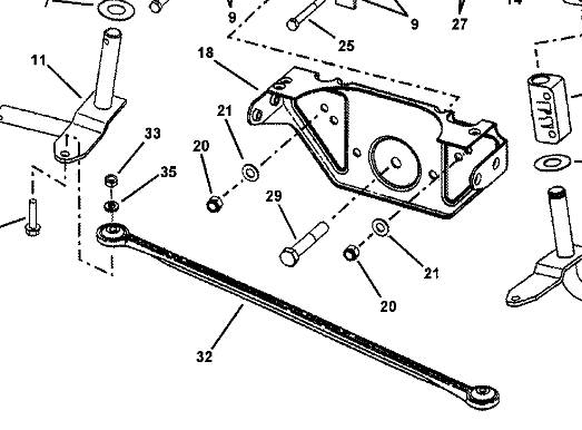 7028326 TIE ROD REFERENCE 32 SHOWN SNAPPER